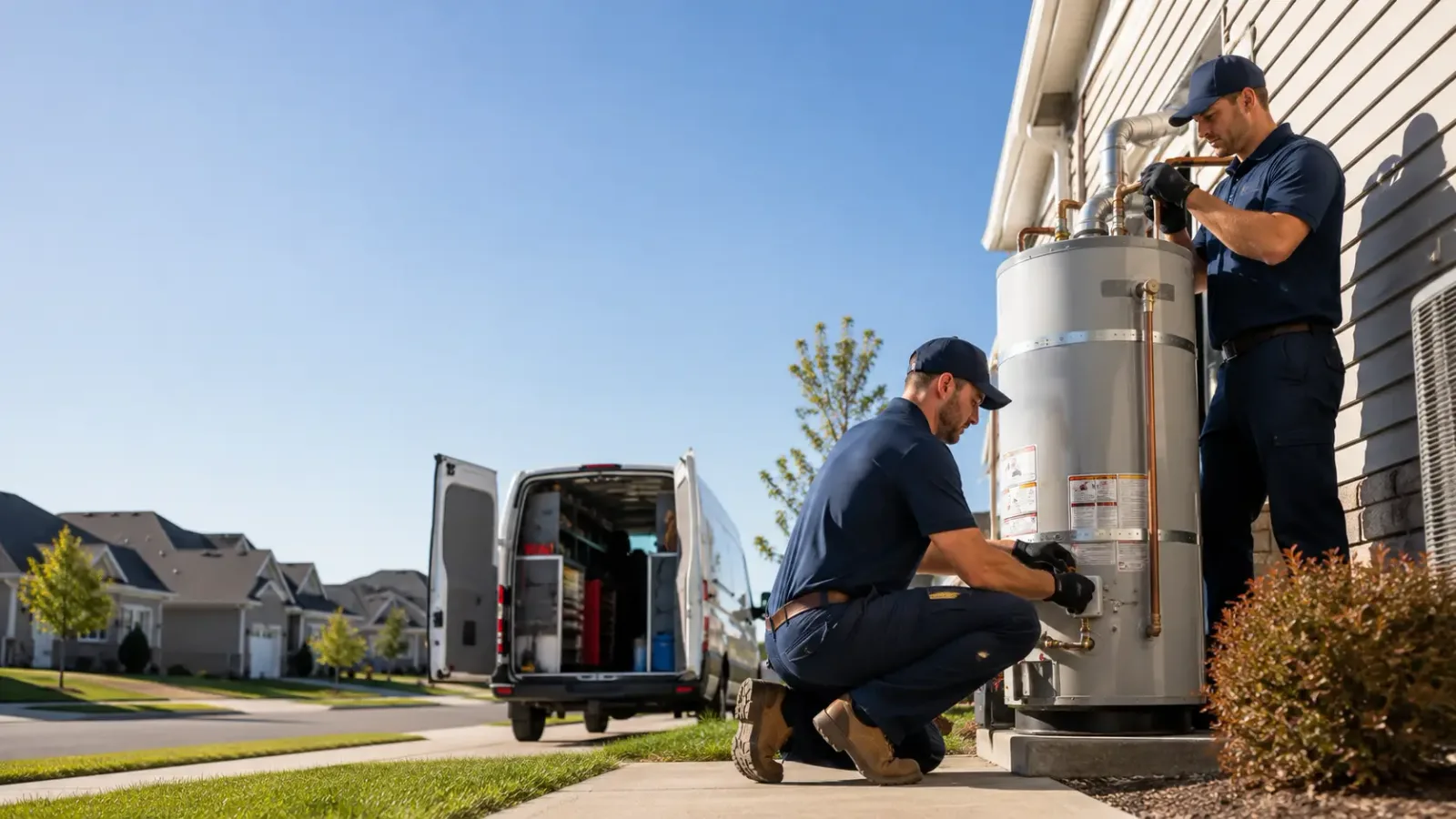 Water Heater Installation in Vaughnsville, OH